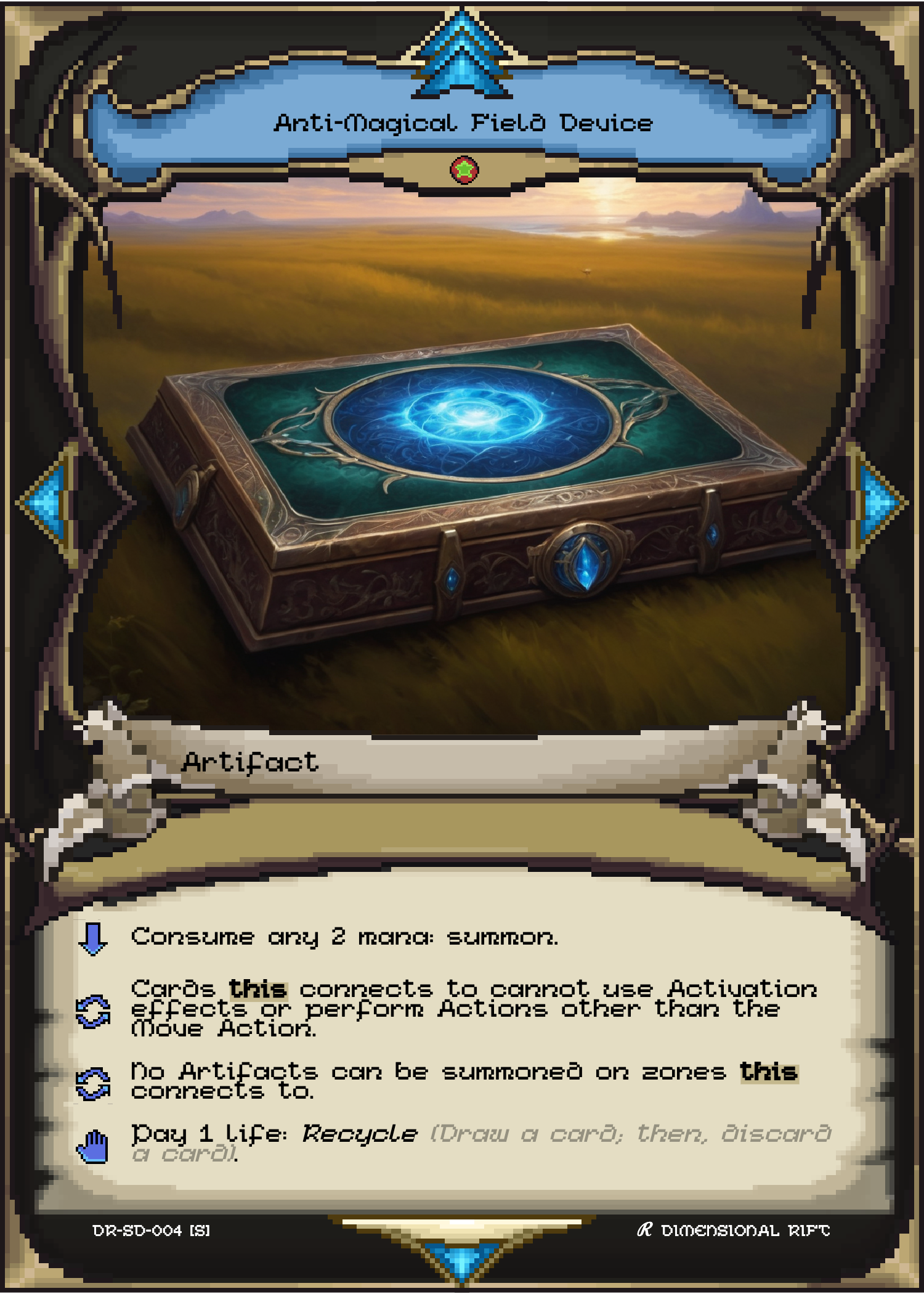 Anti-Magical Field Device