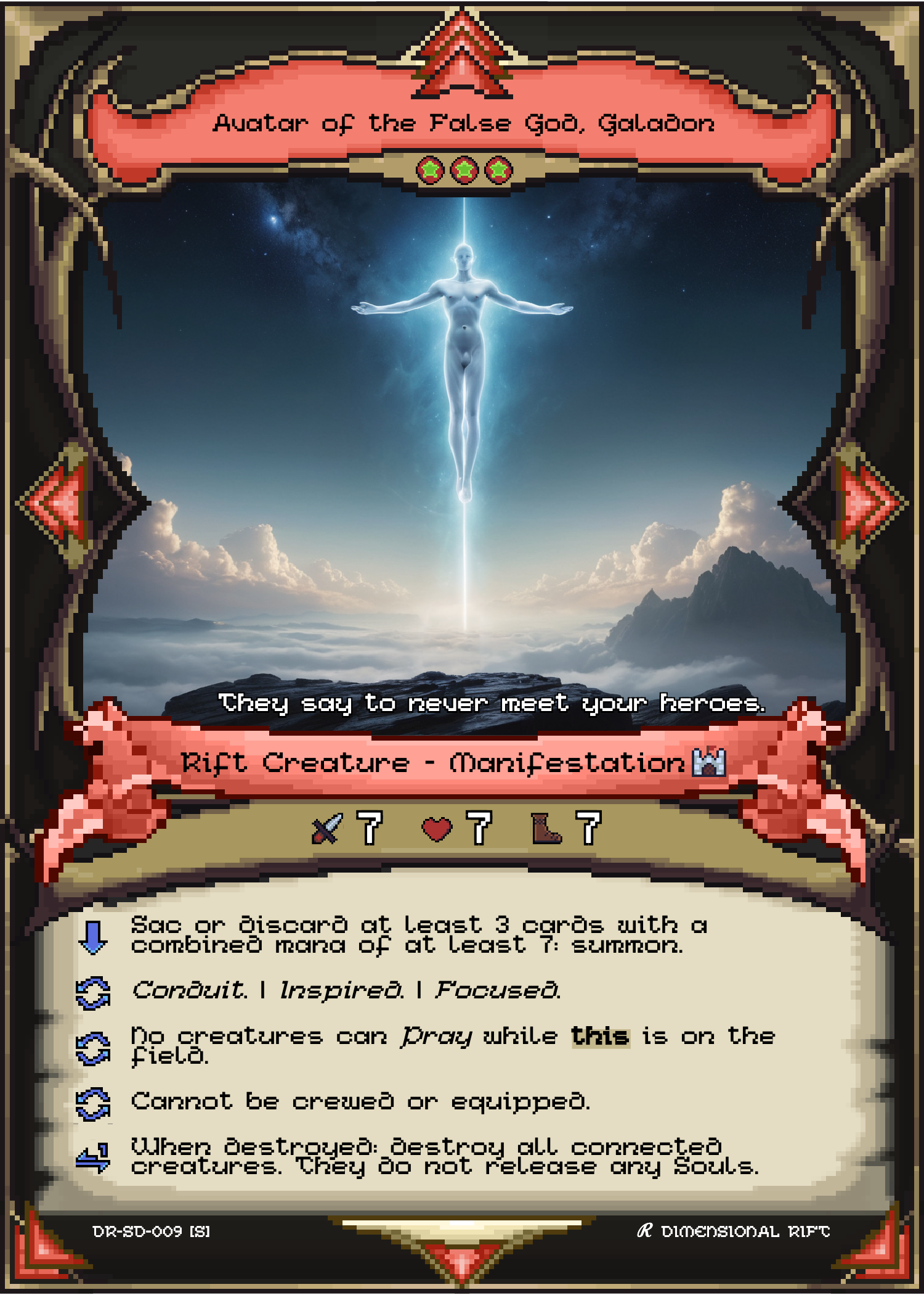 Avatar of the False God, Galadon