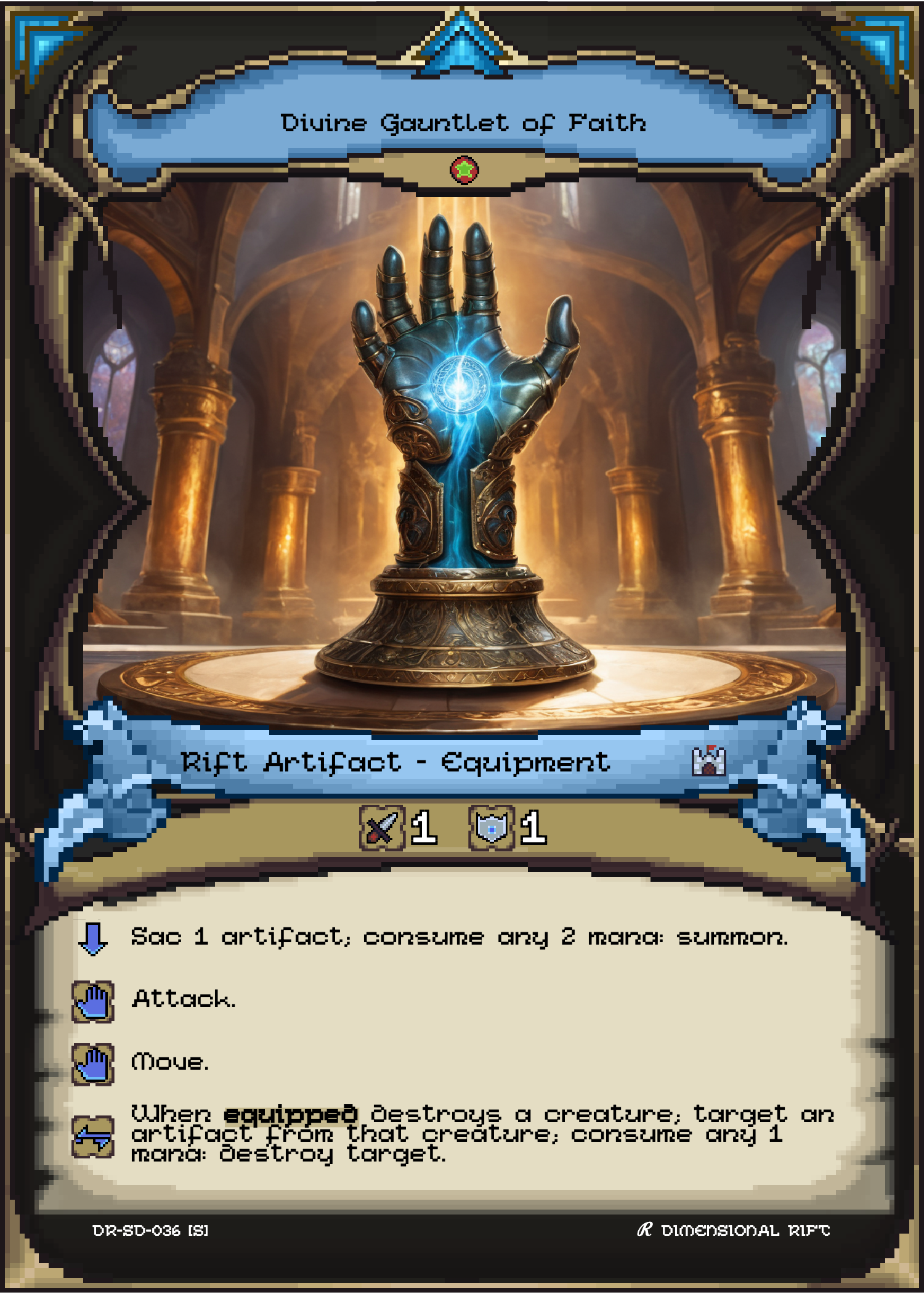 Divine Gauntlet of Faith