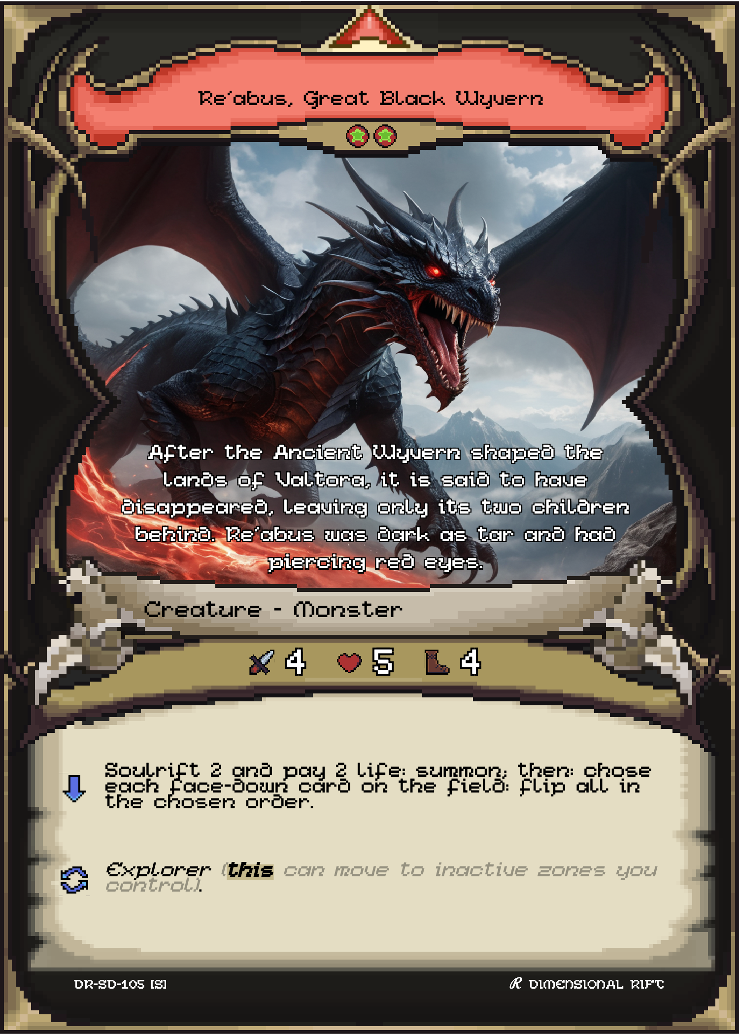 Re'abus, Great Black Wyvern