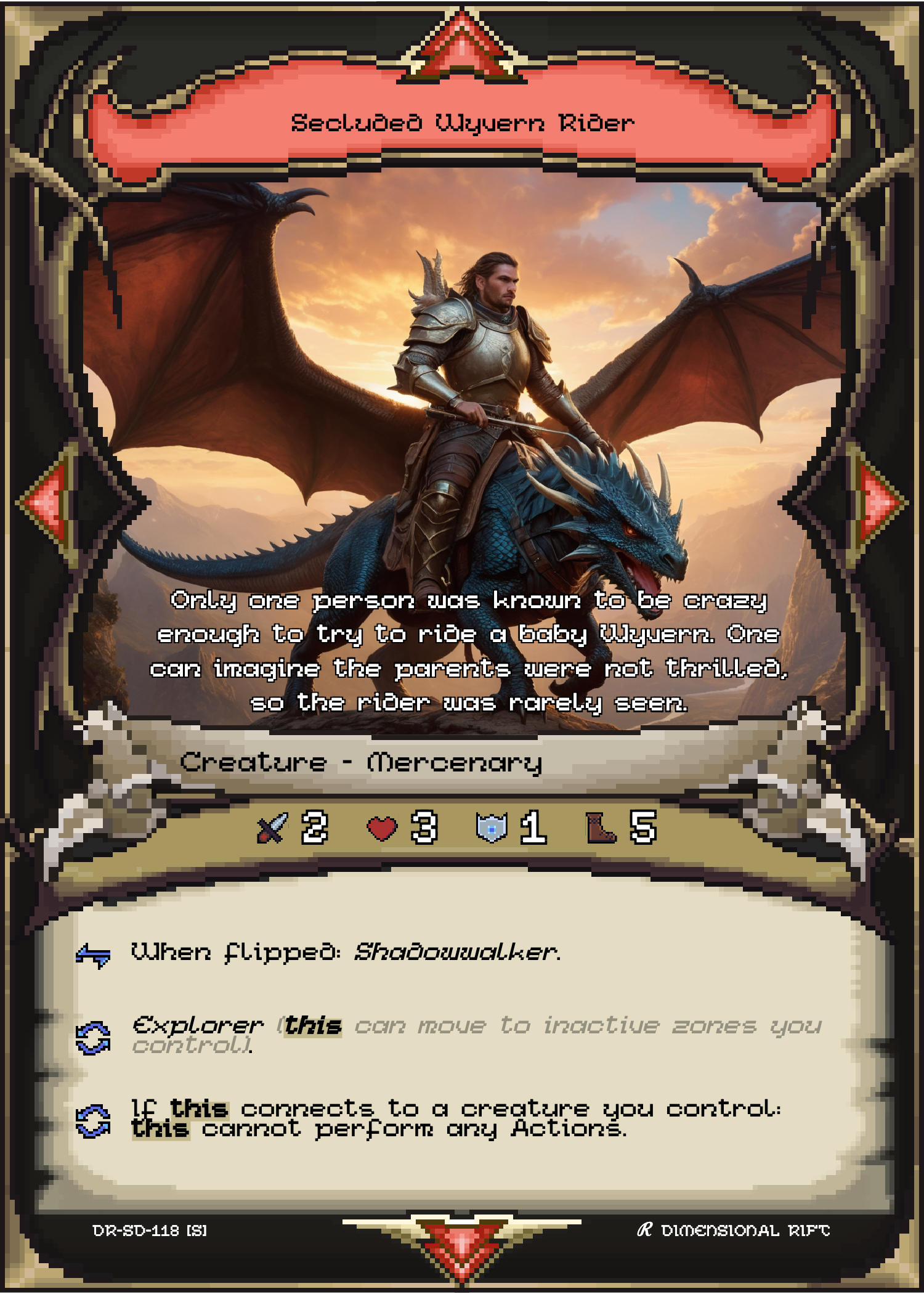 Secluded Wyvern Rider