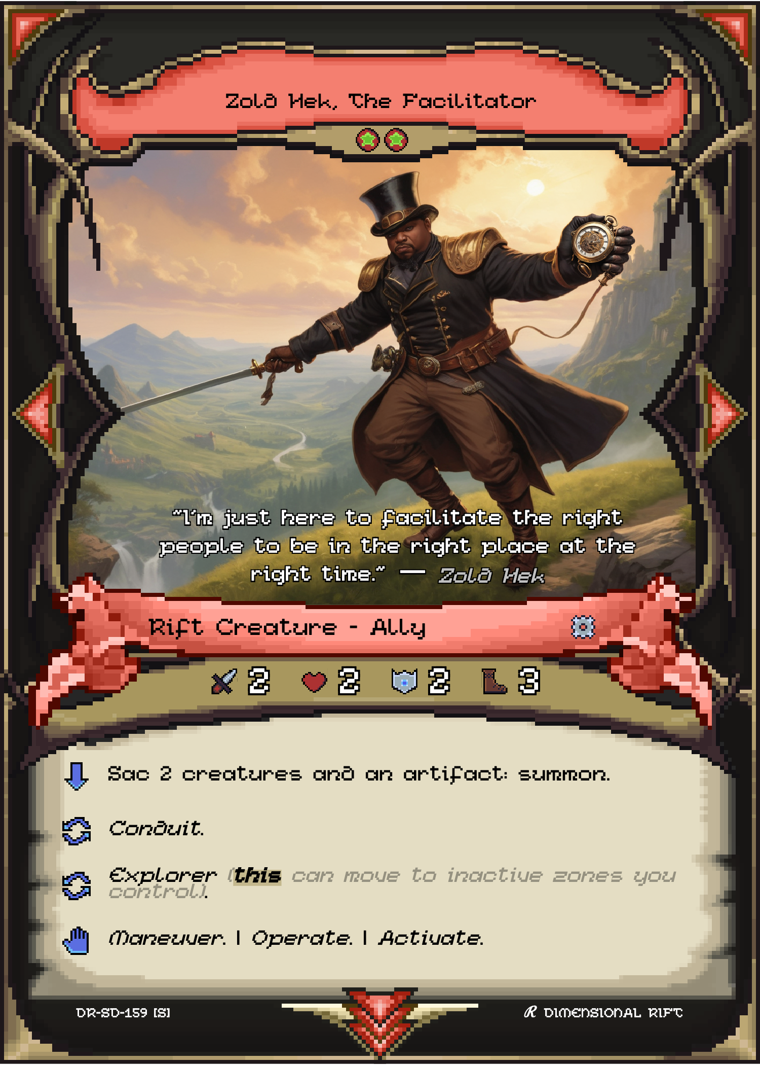 Zold Hek, The Facilitator